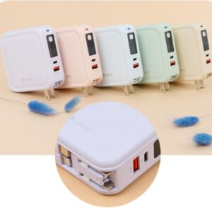 LaPO 八合一 WT-08 10000mAh 雙孔輸出多功能無線充行動電源